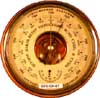 Сувенирный барометр с термометром БТК -СН-8Т